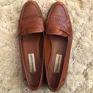 Authentic leather loafers (epic thrifted find)
